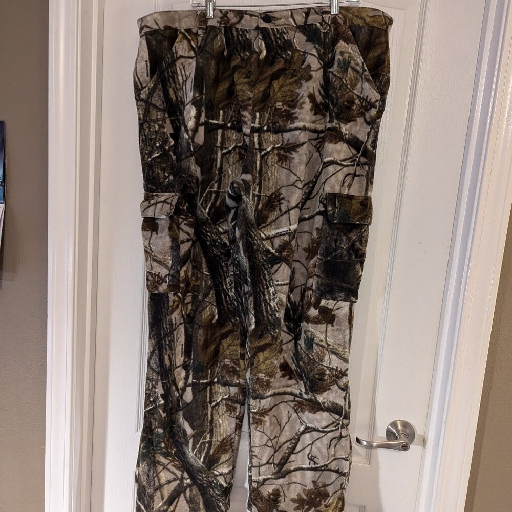 American Tradition Camo Hunting Soft Shell Pants Men’s X-Large Fits 42-44